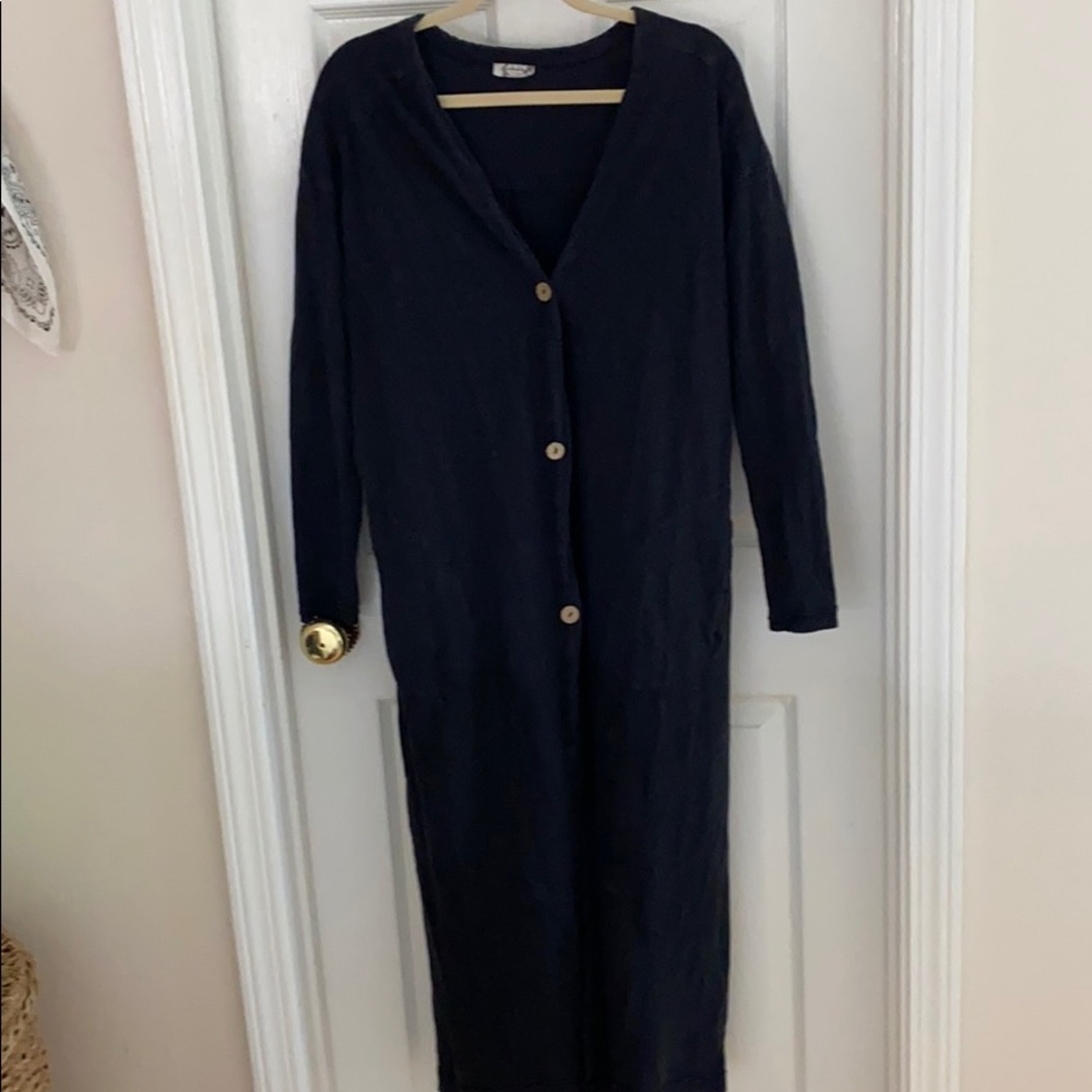 Free People Out and About Cardi Duster Cardigan